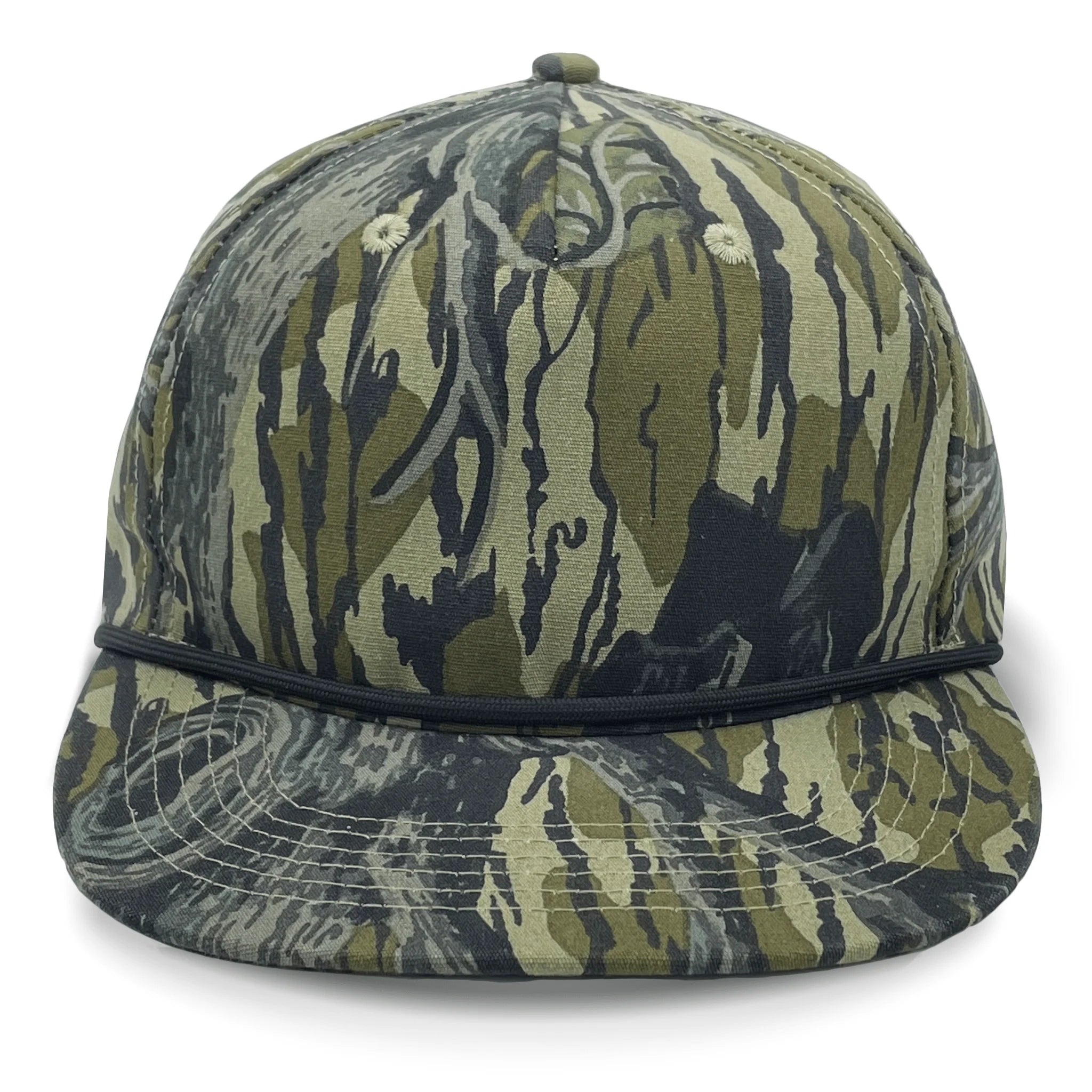 Lost Hat Co. Goat Rope Style Hat - Treestand Camouflage-patterned cap on a white background