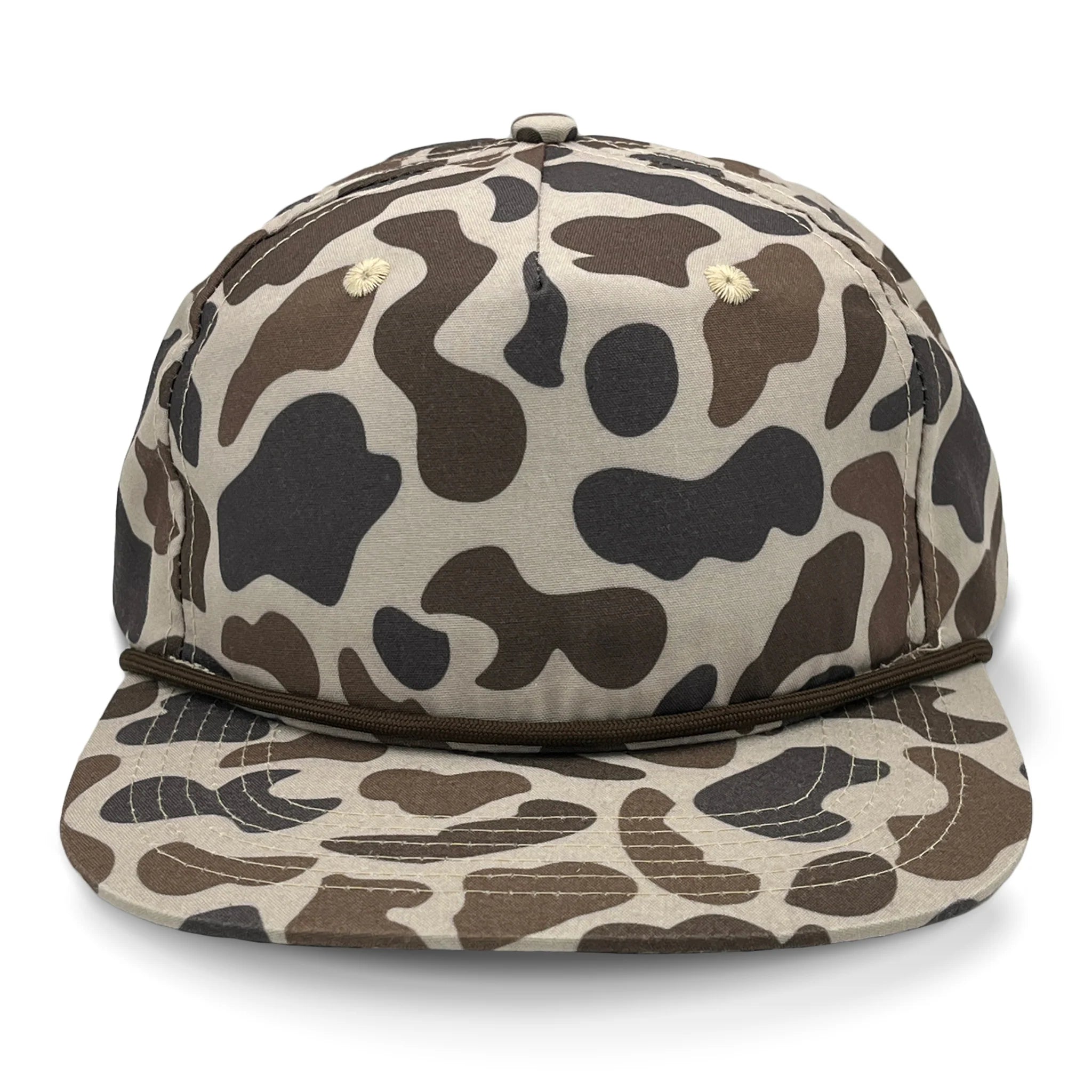 Lost Hat Co. Goat Rope Style Hat - Camouflage-patterned cap on a white background